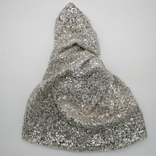 The "Petal (Shimmer)" Couture Turban