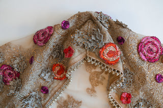 The "Dulhan" Couture Veil to Turban