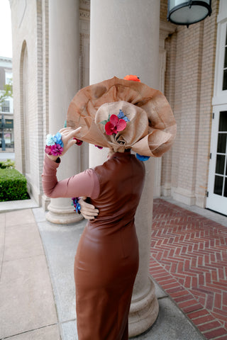 The "Garden" Couture Gele Turban