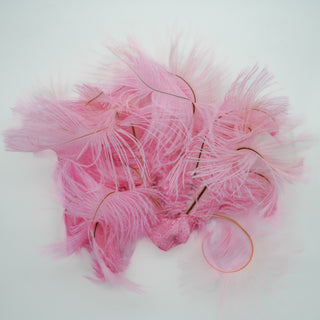 The "Showstopper" Ostrich Feather Couture Brooch