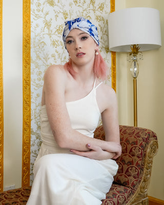 UV Protection Headwear With Cooling Aloe | Marble Turban