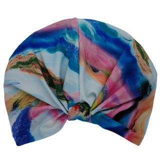 UV 50+ Aloe Cooling Activewear Turban | Water and Sand